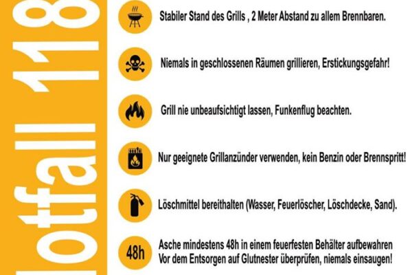 Sicher Grillieren